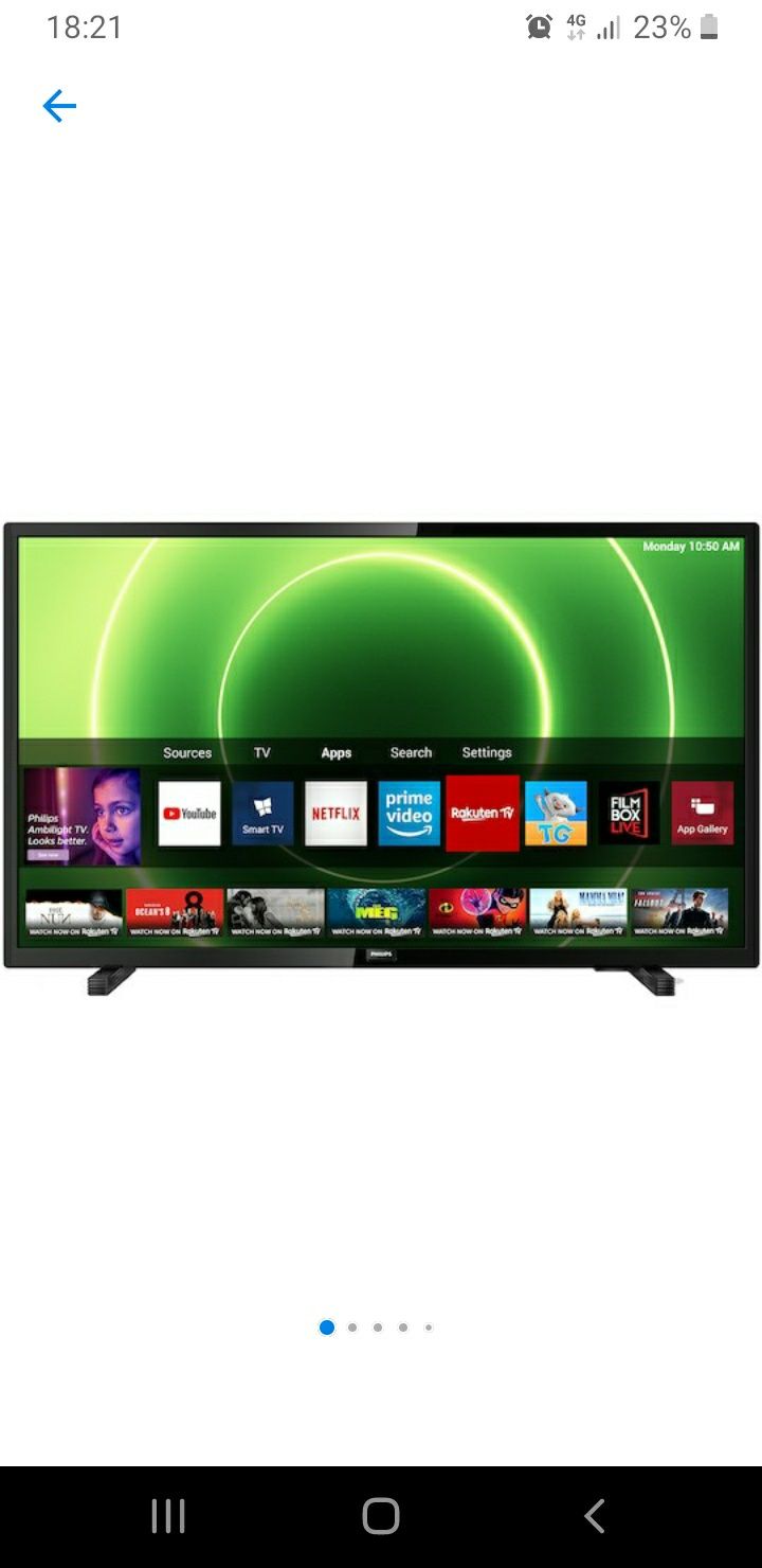 Smart TV Philips HDR 80cm