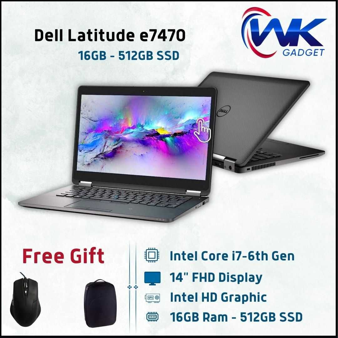 Dell Latitude E7480 14" Core i5-7200U 16GB DDR4 NvMe SSD 2г.Гаранция