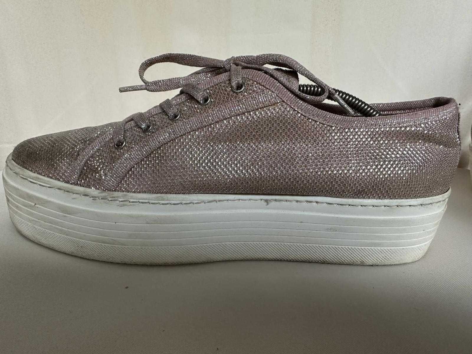 Sneakers Guess argintii nr 38 sparkly