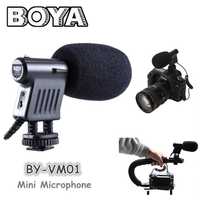 Microfon Boya BY-VM01 unidirectional pt aparate foto DSLR, mirrorless