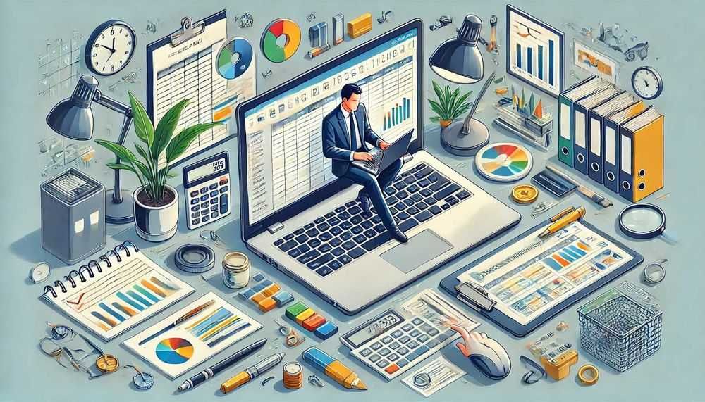 Excel/Google Sheets автоматлаштирилган ҳисоб-китоб 50000 сўмдан бошлаб