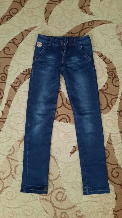 Теплые джинсы с начесом