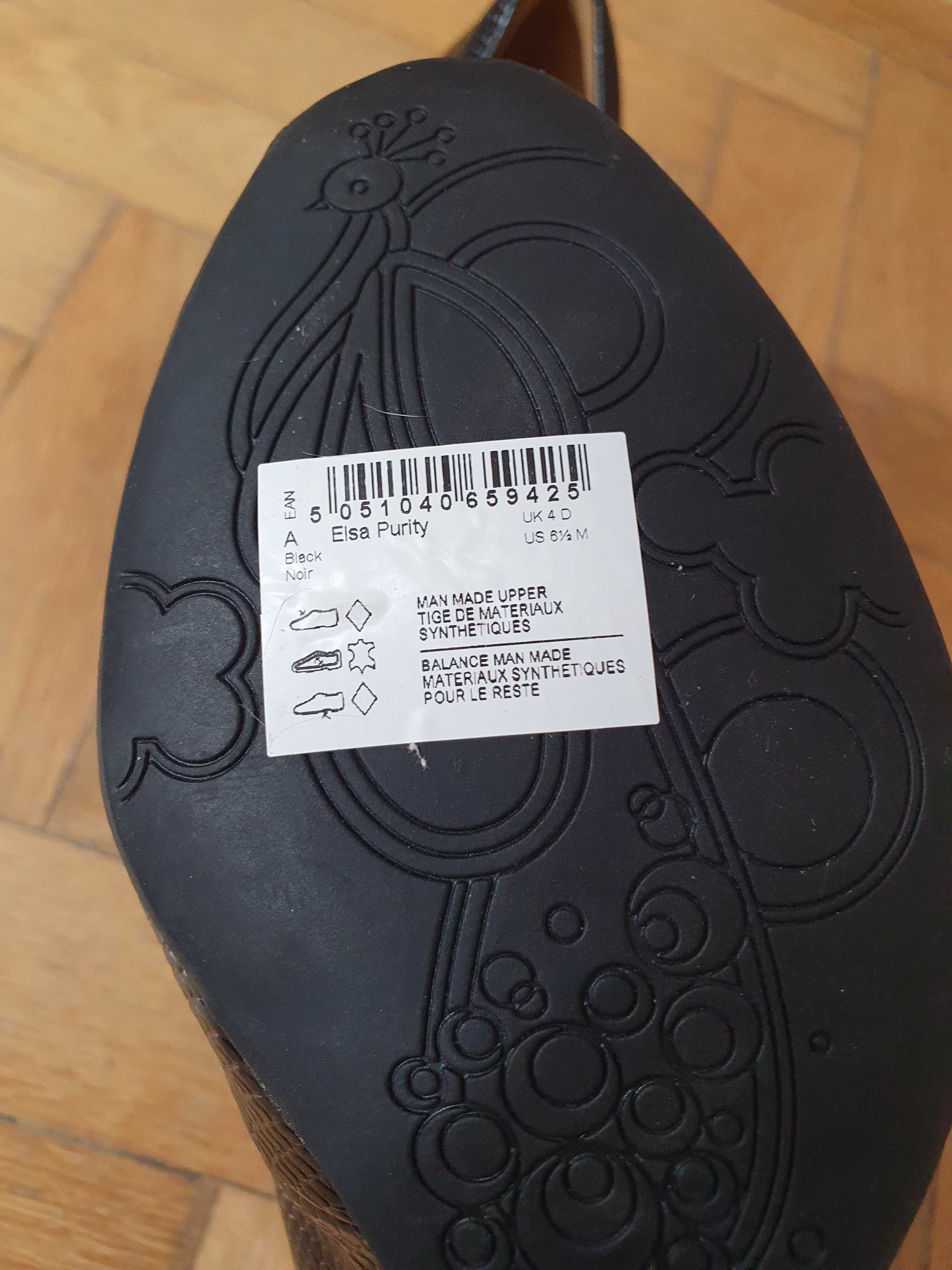 Pantofi damă Clarks Elsa Purity, nr. 37, originali, noi cu etichetă