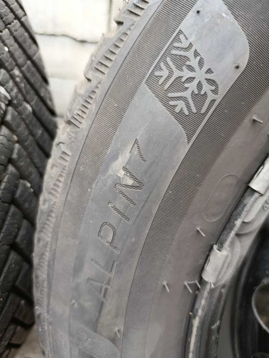 Set Anvelope Iarna Michelin Alpin7 + Jante Otel - Renault/Dacia
