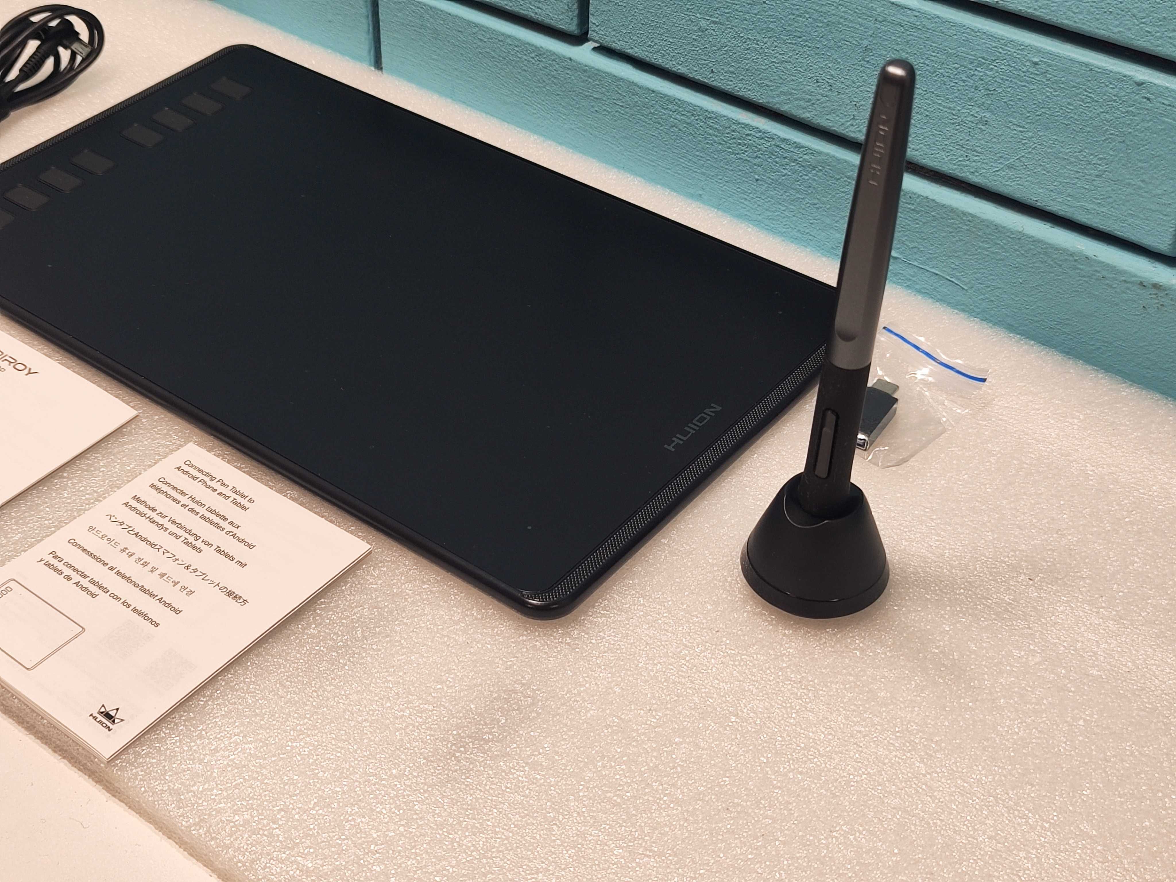 HUION Inspiroy H640P графичен таблет 6x4" със стилус 8192 нива