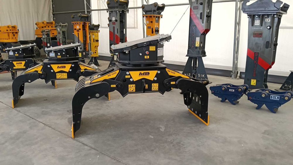 Cleste de sortare MB-G600 pentru excavatoare 6-12 ton