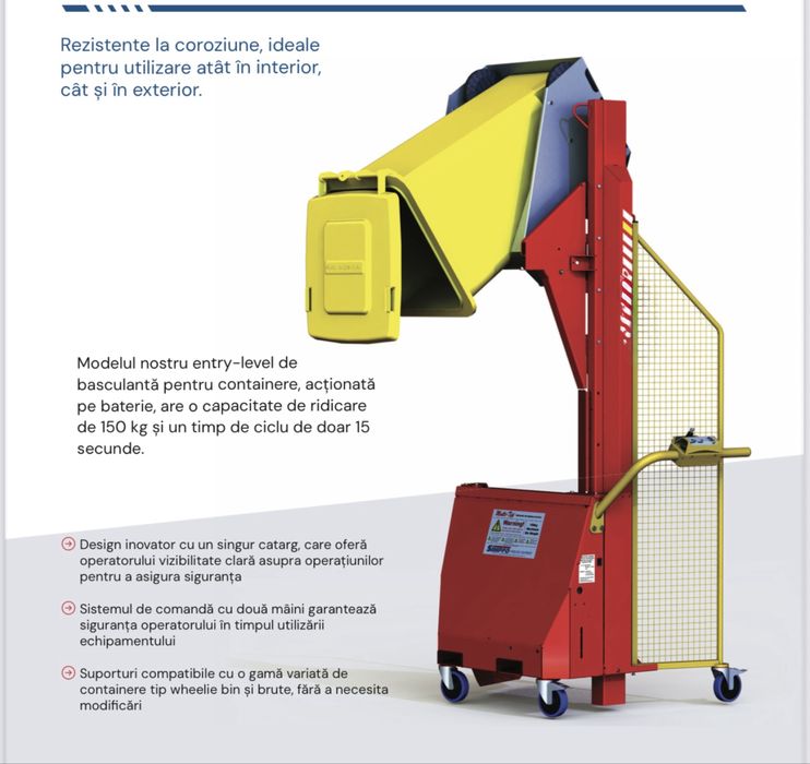 Echipamente pentru ridicarea containerelor