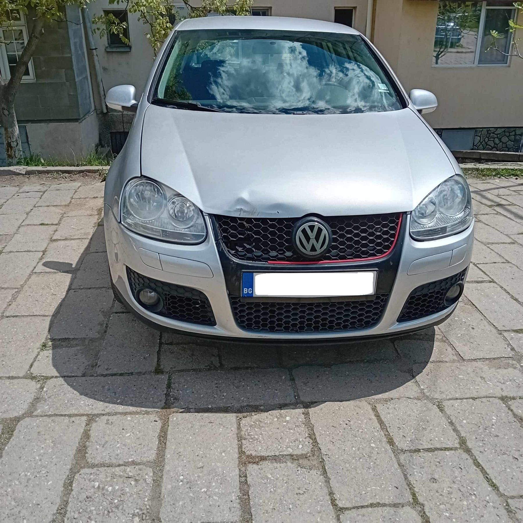 Golf 5 преден капак