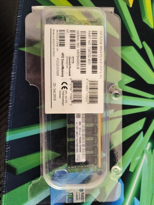 Оперативка 32GB DDR4 RDIMM ECC