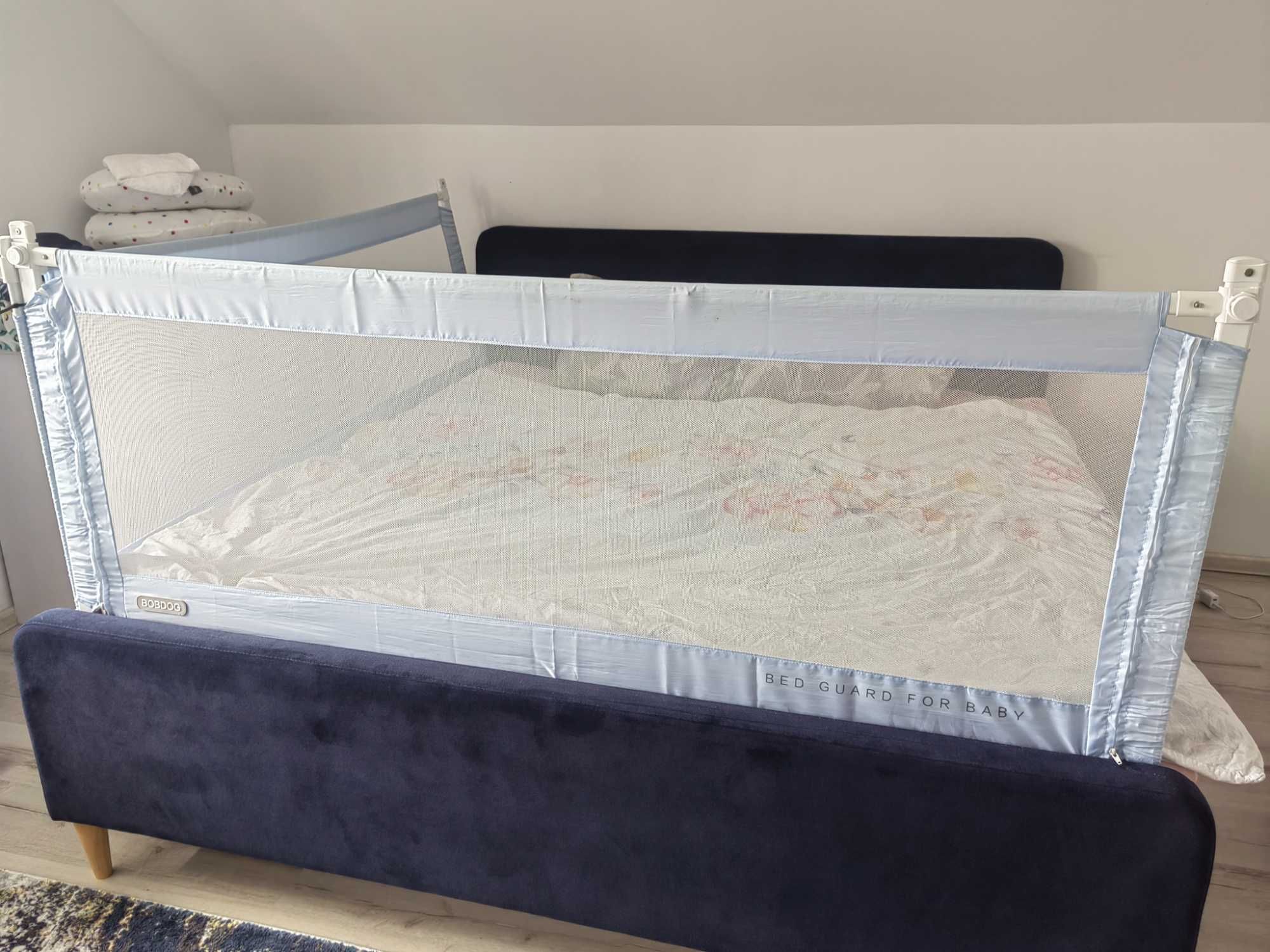 3 Protectii laterale pat, pentru bebeluși. 1x180cm, 2x200 cm