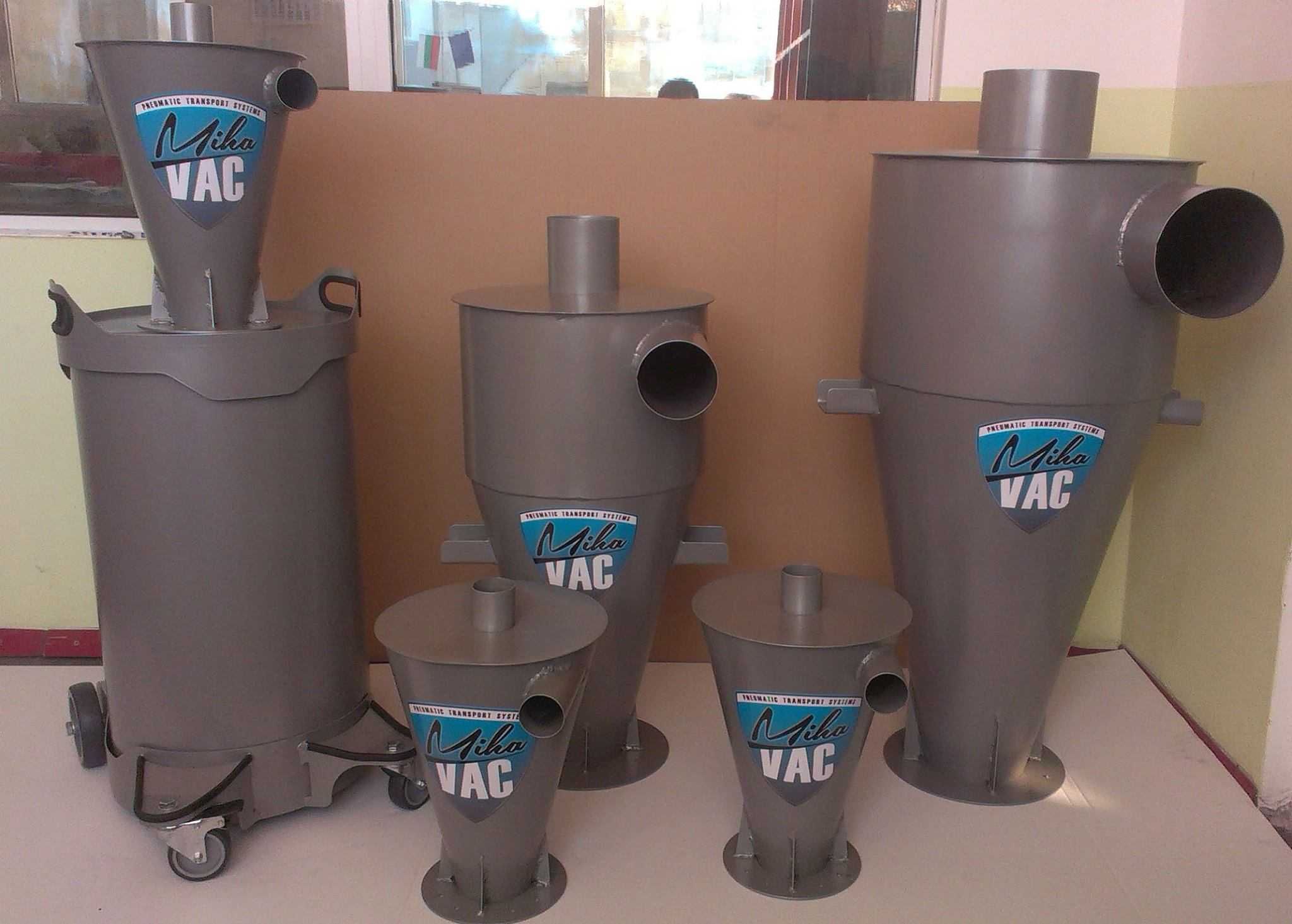 Ciclon separator praf MVN100