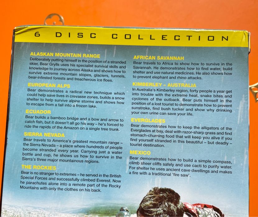 Bear Grylls Колекция 6 DVD Born Survivor