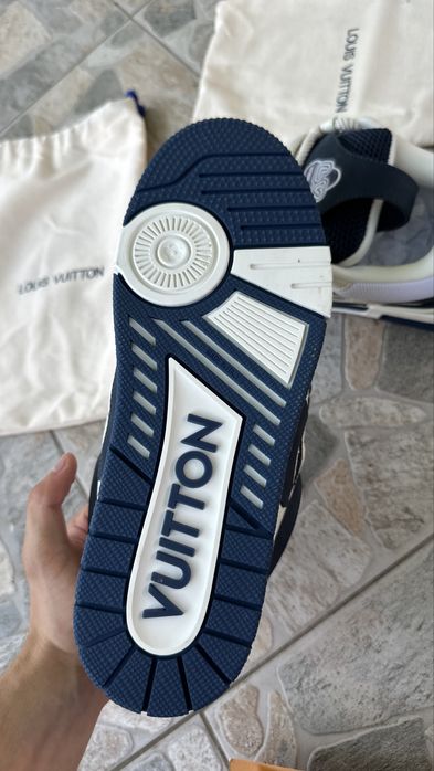 Adidasi Louis Vuitton Skate Albastrii Noi