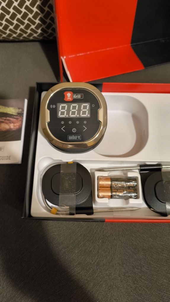 Weber iGrill 2 термометър Bluetooth връзка