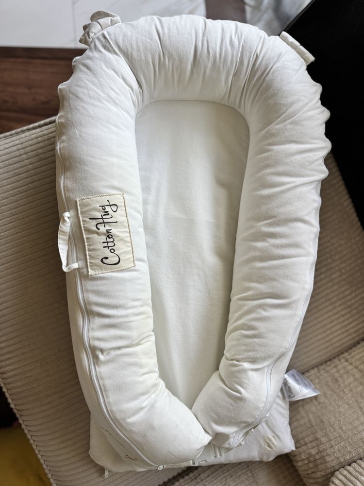 Бебешко гнездо Cotton Hug – Мечо органик