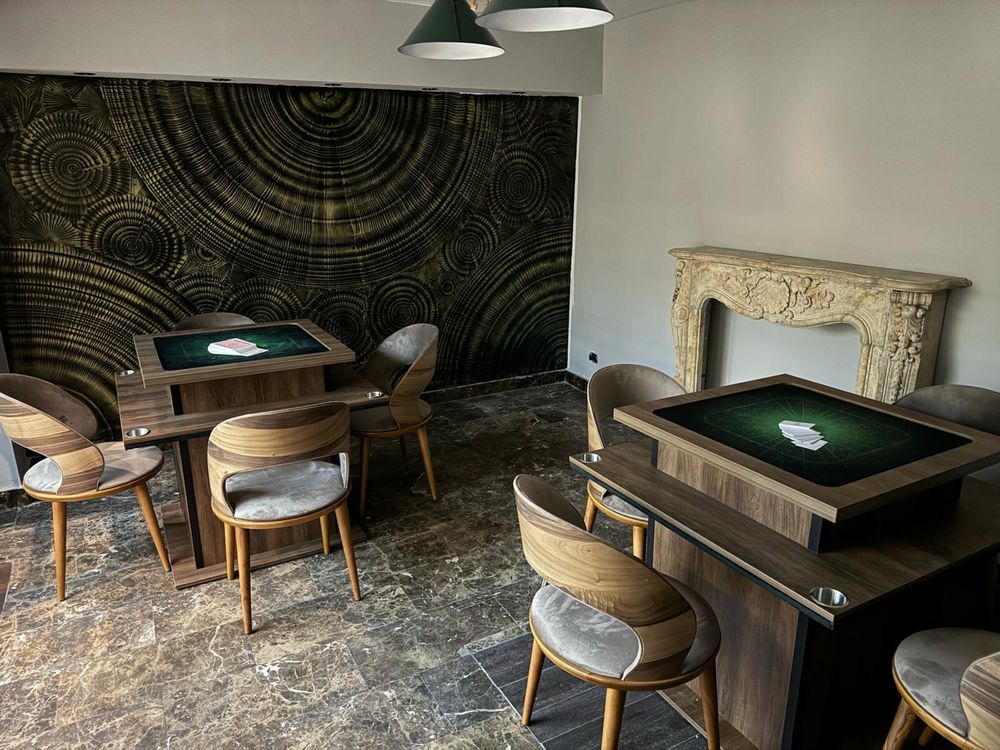 STOC - Unica masa POKER REMI hybrid 2 in 1 CustomTables.eu Mese Poker