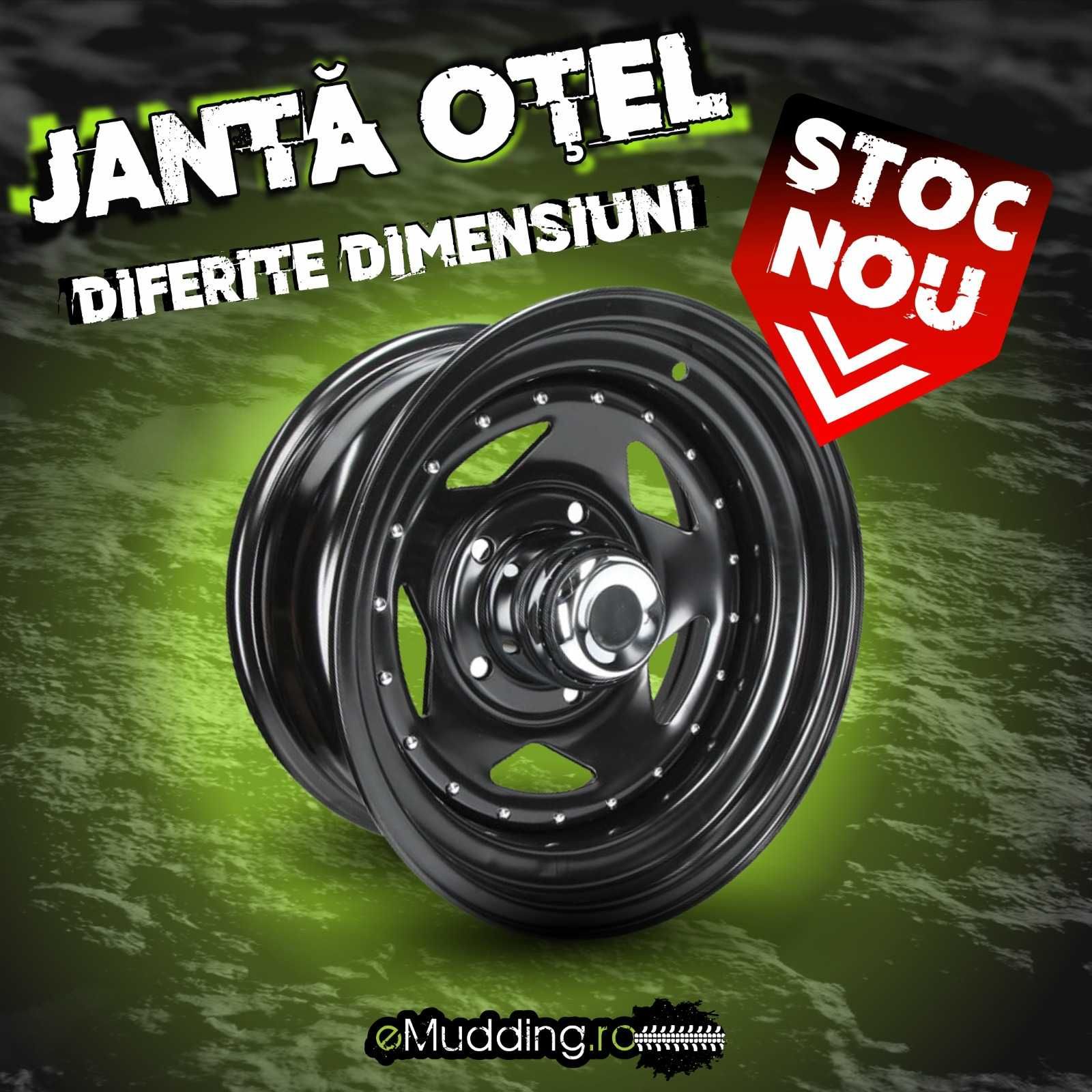 Jante OFF-ROAD cu ET negativ pentru autovehicule de teren/4x4