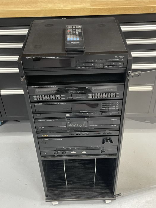 Linie kenwood amplificator a-62 deck x-82 cd player dp-520 eq ge-820