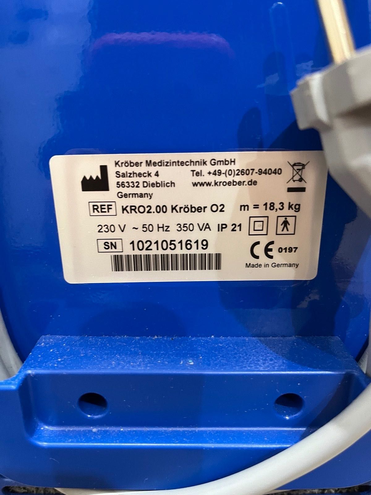 Кислороден концентратор Krober O2 6l/min