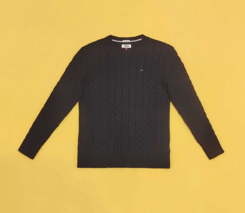 Pulover Tommy Hilfiger - Knitted Dark-Blue