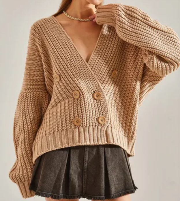 Cardigan NOU, marime M - L