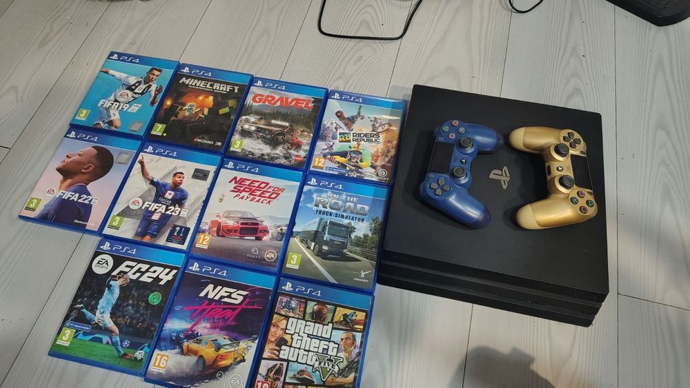 Конзола playstation 4 pro и добавки