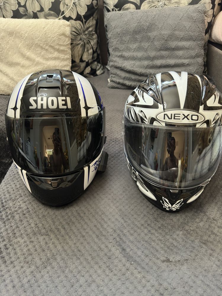 Каски Shoei и Nexo в добро състояние