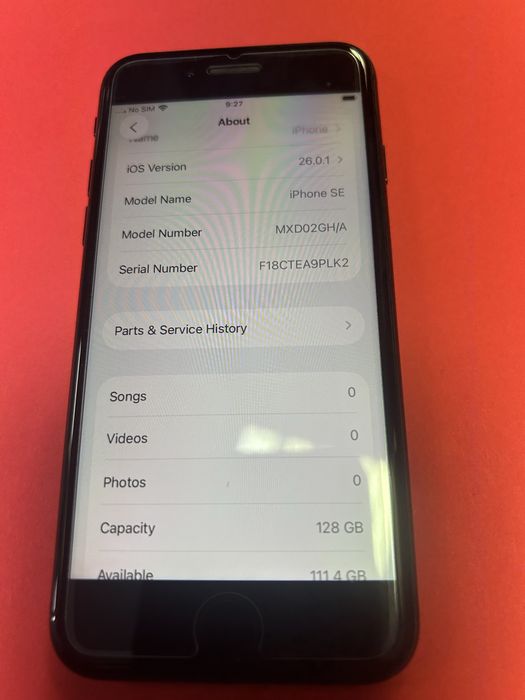 Iphone SE 2020 128 GB
