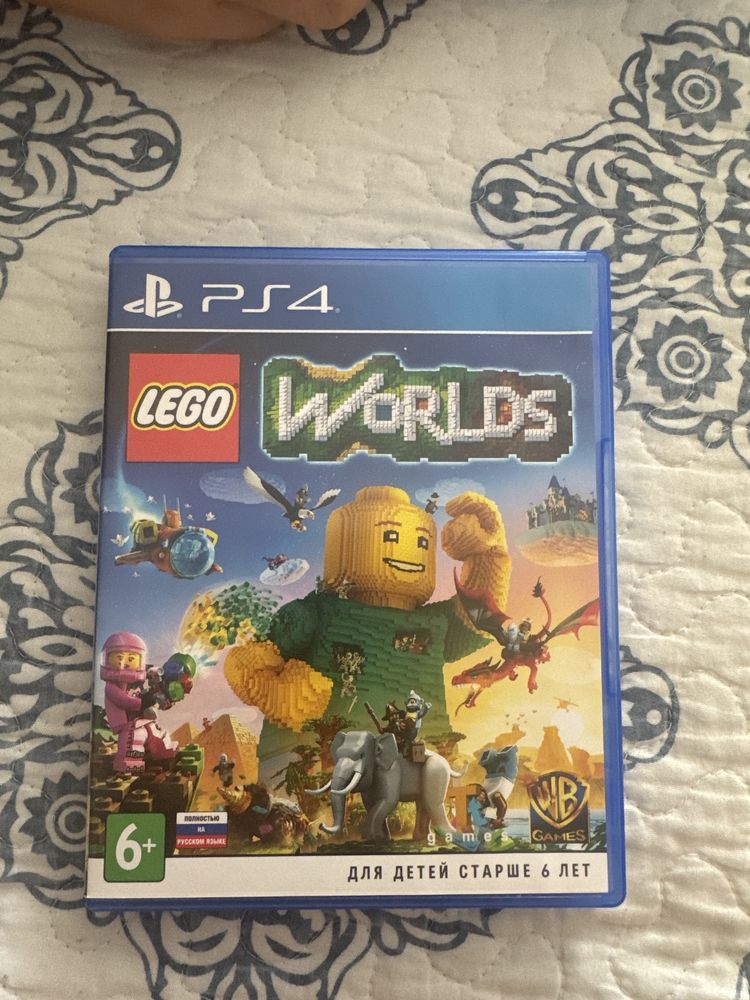 Lego Worlds игра на  PS 4