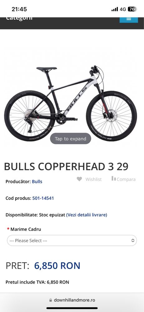 Vand bicicleta copperhead 3! CITIȚi DESCRIEREA!