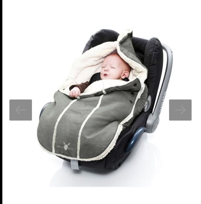 Зимно чувалче за бебешки кош или столче за кола