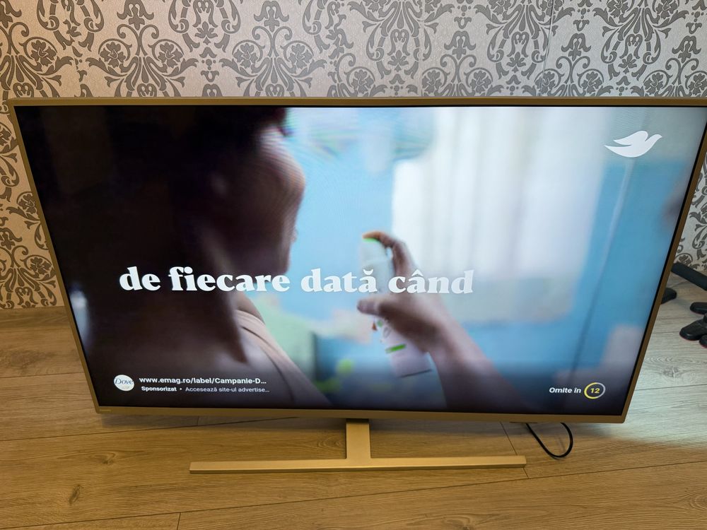 Televizor Philips Smart Android 108cm, ambilight , impecabil!