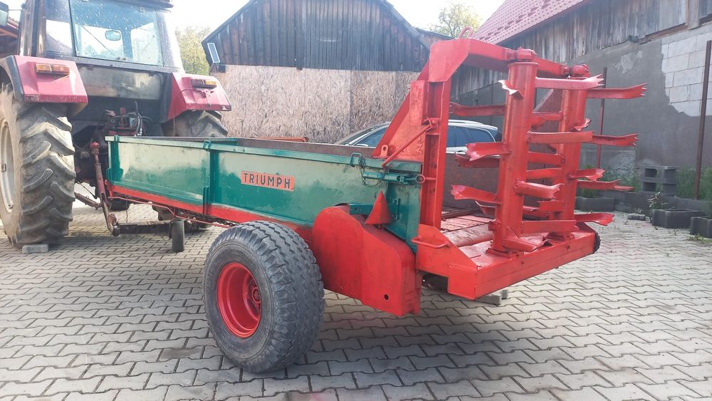 Mig gunoi de pante 2t / Remorca gunoi pentru fertilizat