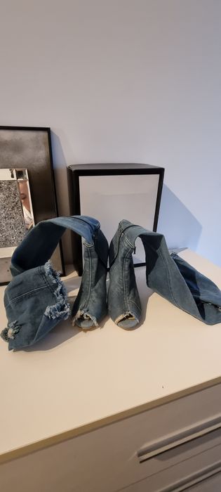 Cizme jeans damă