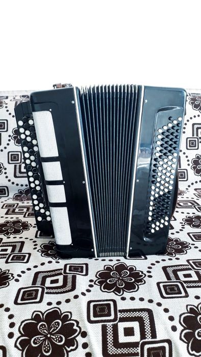 Баян концертный с регистром отличном состояние и футляром