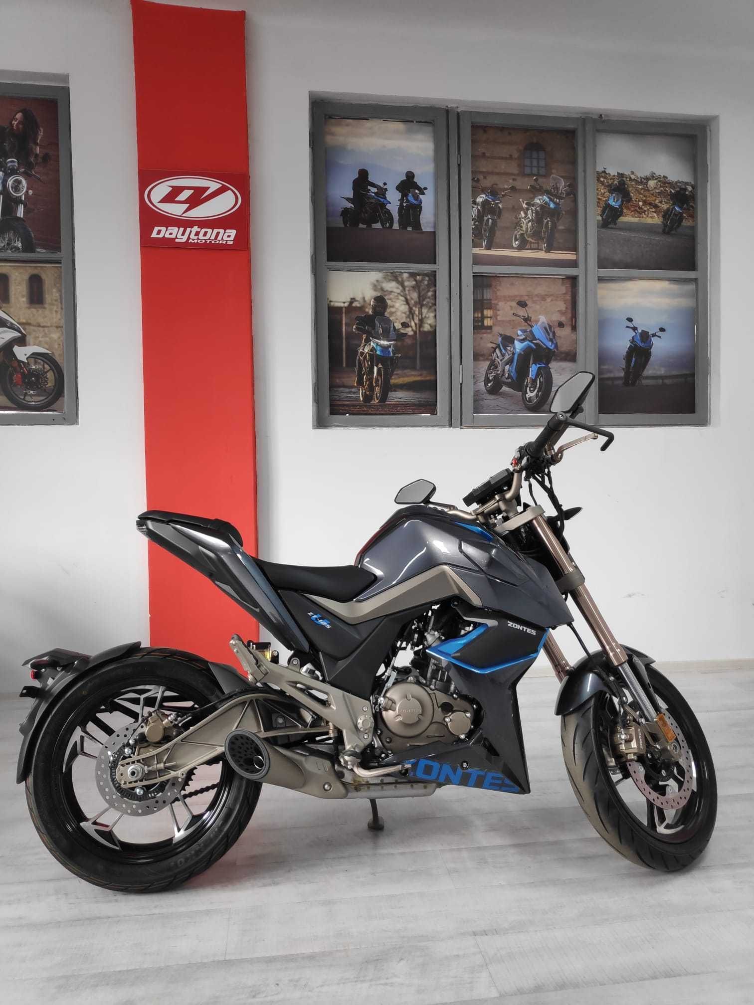 Motocicleta cu ABS, Daytona Zontes U125 cc, permis A1, Rate !