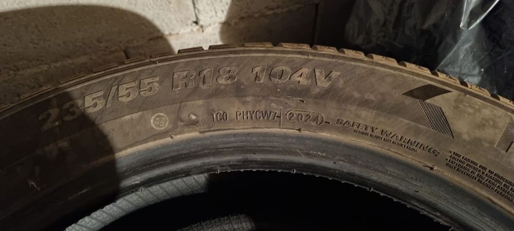 Kumho Winter Craft 235/55/R18 Dot 2024