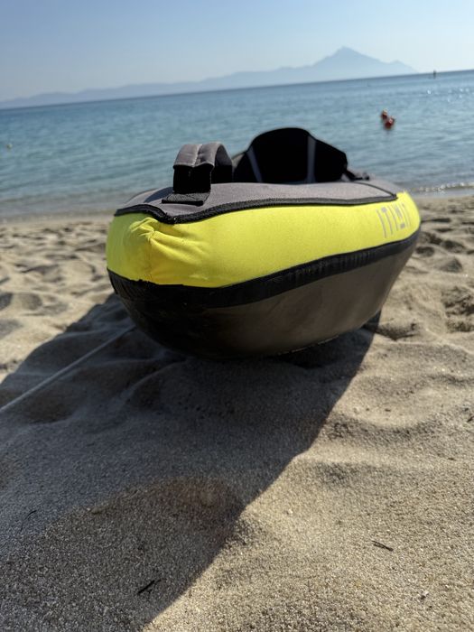 Caiac-canoe gonflabil pentru plimbări - cu 1 loc