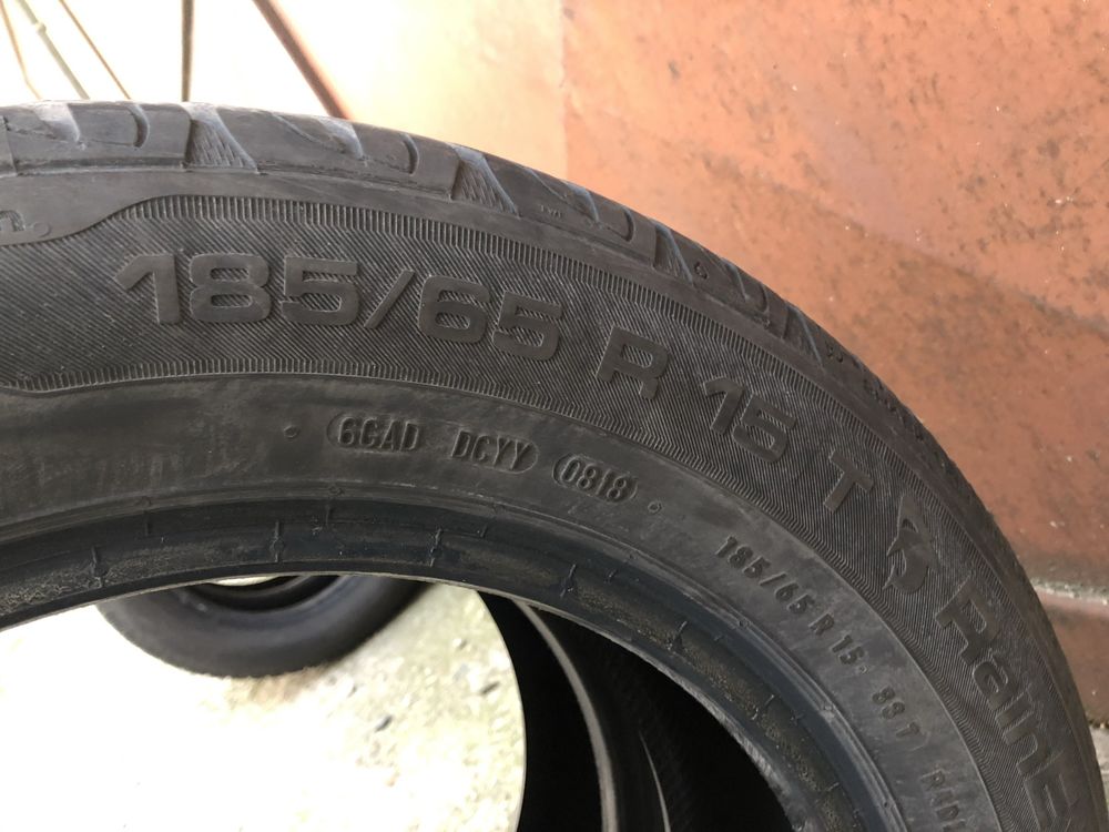Летни гуми UNIROYAL 185 65 15 2 броя дот 0818