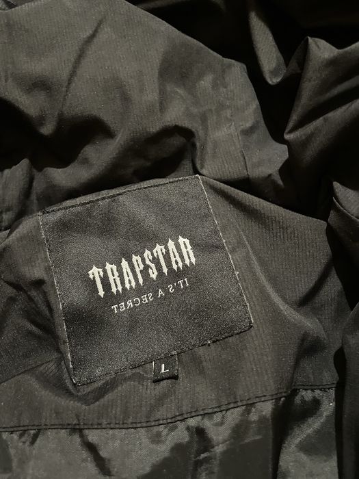 Trapstar 2.0 hooded decoded black