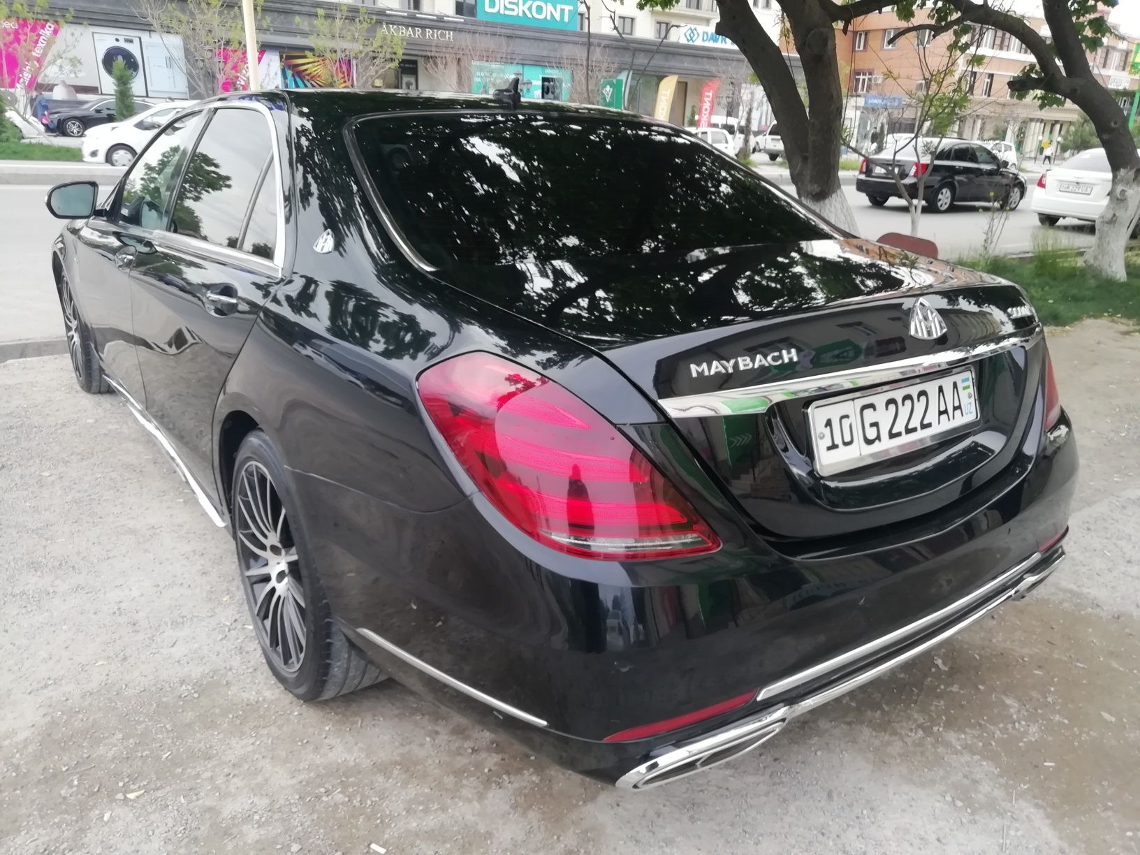 Mercedes long 220 222 qilingan qayta jihoz bor