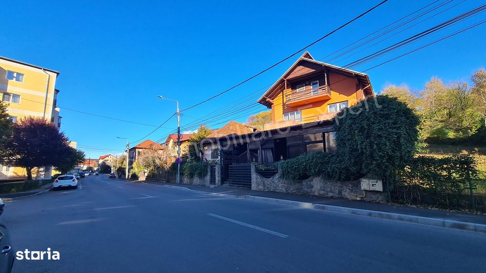 Casă + spațiu comercial de vânzare în Curtea de Argeș.
