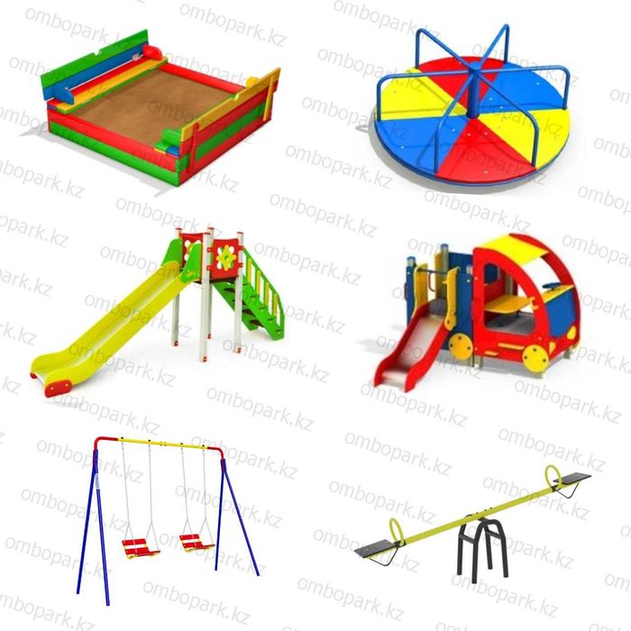 Качели, Горки, Карусели, Песочницы, Балансиры – Уличные Детские