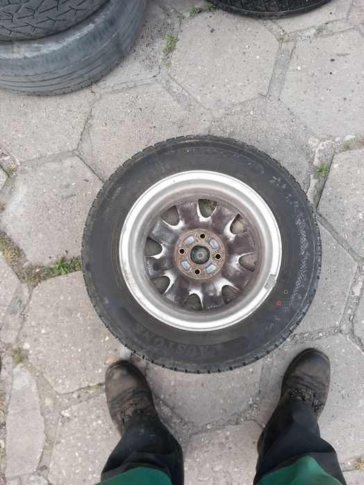 Алуминиеви джанти 14 ки и  гуми стават за сузуки балено и  голф 3