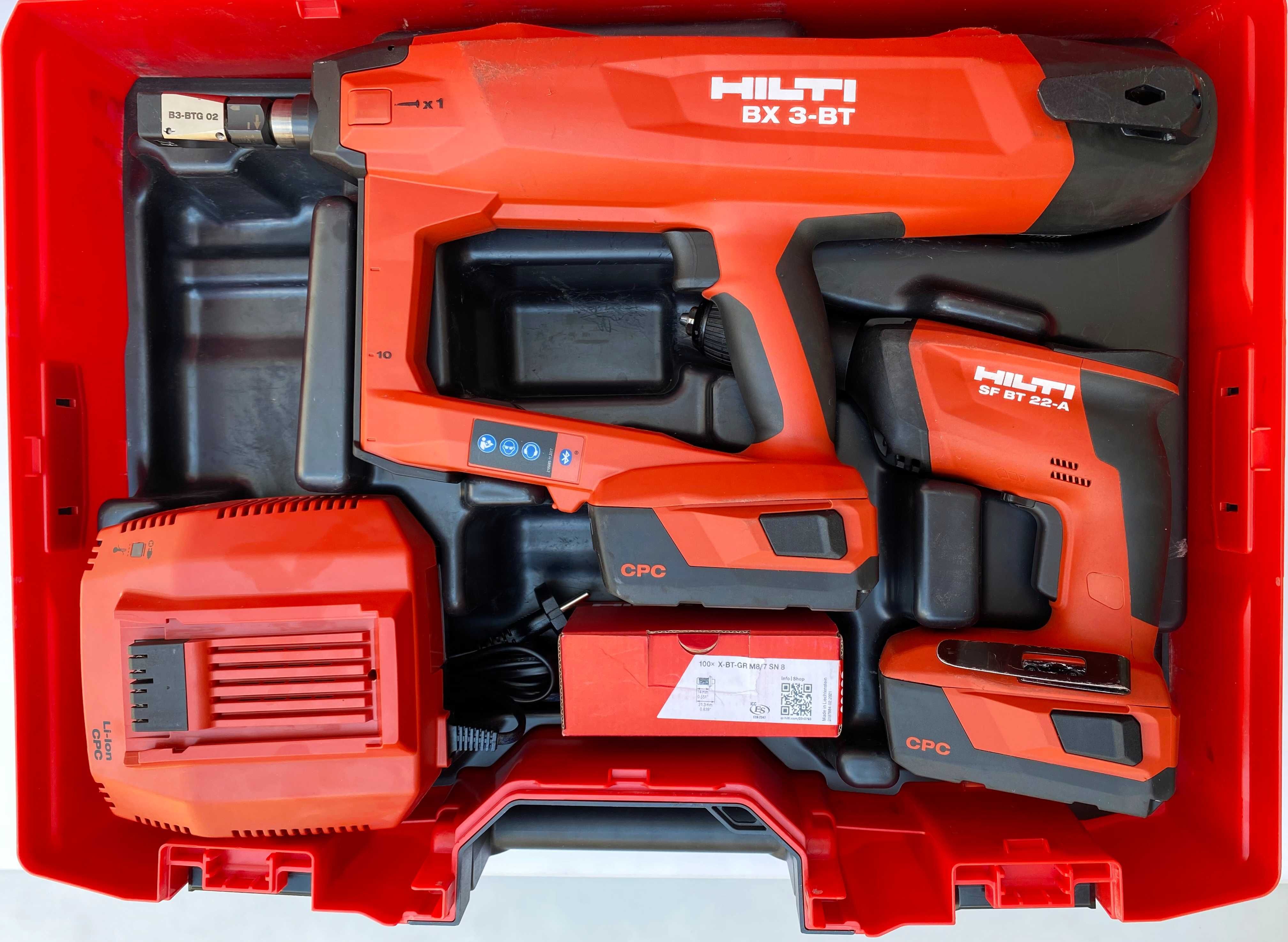 Hilti BX3-BT Kit - Акумулаторен пистолет