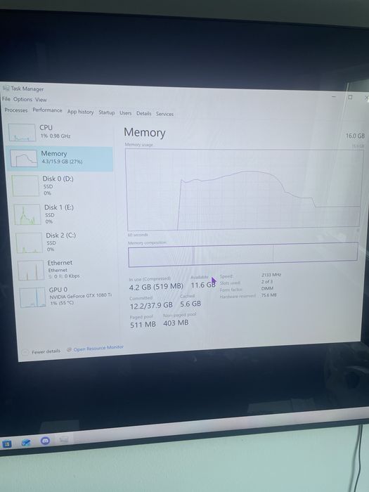 Pc gaming i7 8700k gtx 1080 ti