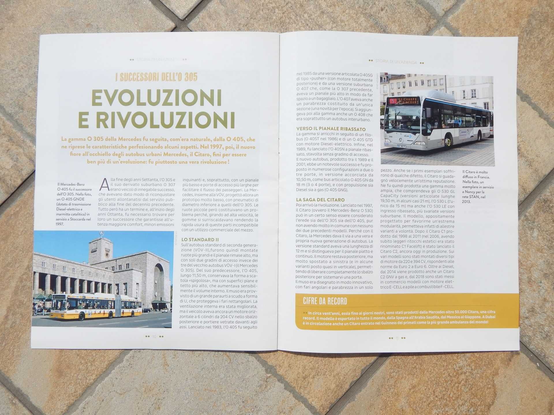 Revista prezentare autobuz Mercedes O 305 1979