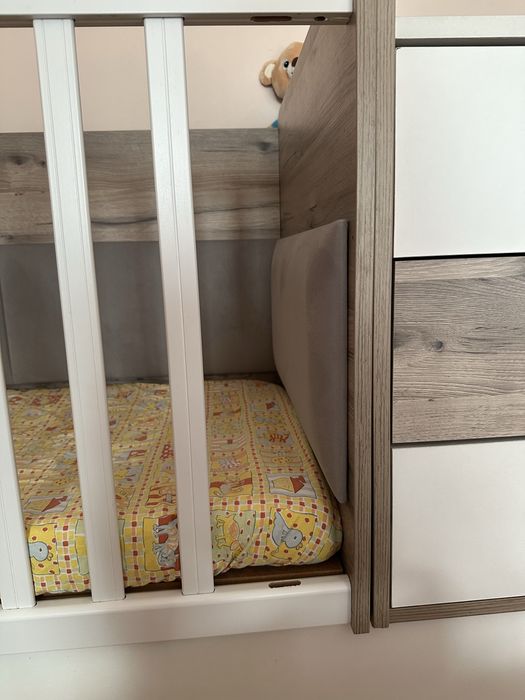 Детска кошара 3 в 1 с матрак