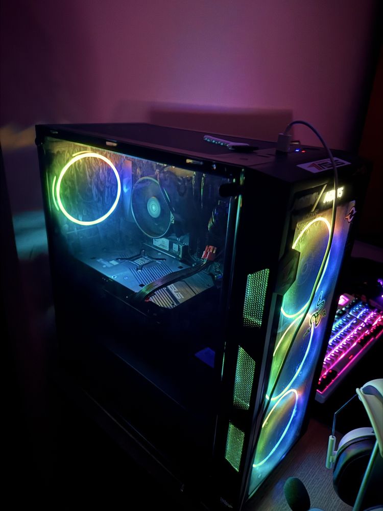 Sistem pc gaming,monitor,periferice