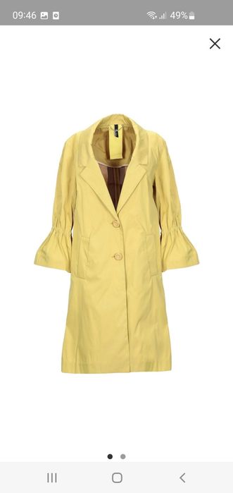 Чисто нов марков шлифер без етикет